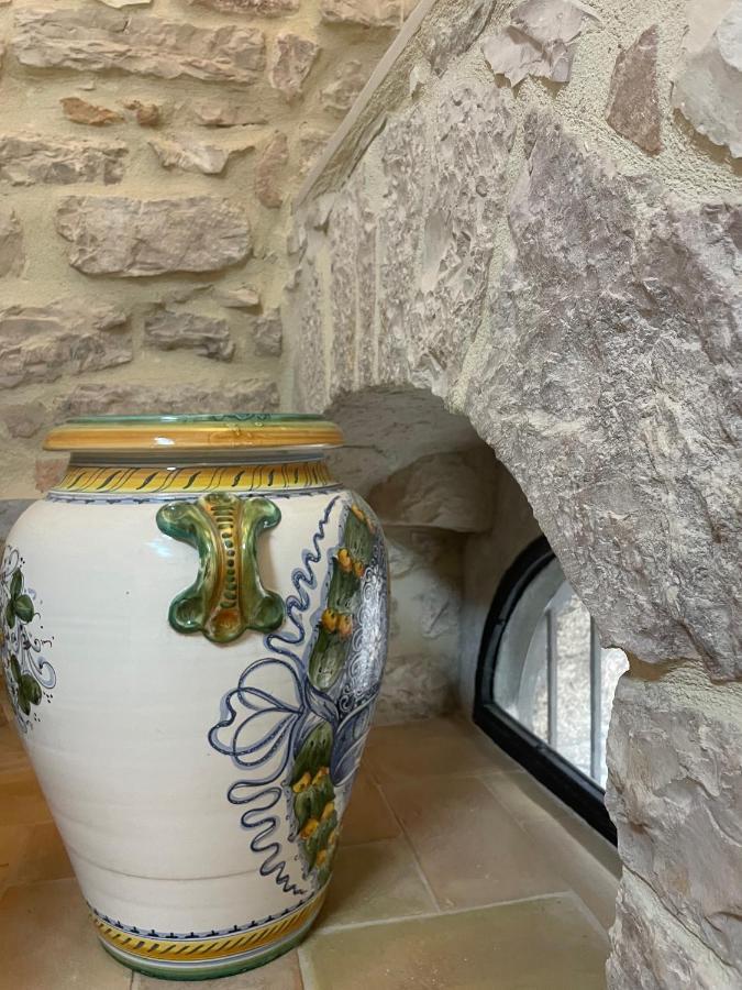 Casa La Rosa Lägenhet Gubbio Exteriör bild